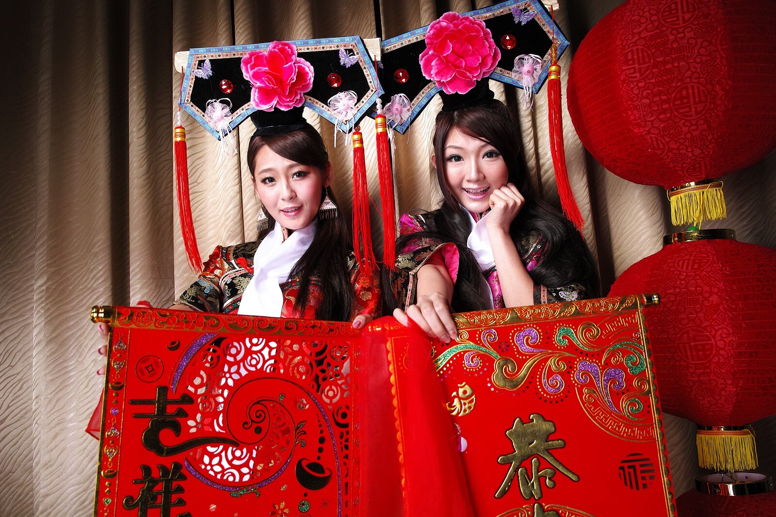 Beautyleg女神小雪&小羽 新春拜年